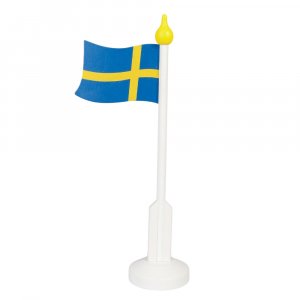 Bordflagg med det svenske flagget Bordflagg med det svenske flagget
