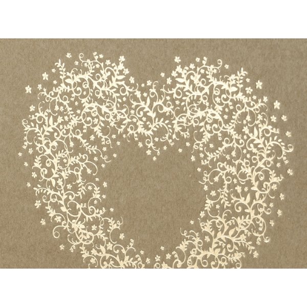 Gjestebok - Natur/Gullhjerte