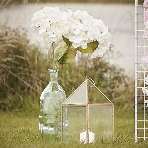Kunstige blomster - Hortensia - Hvit
