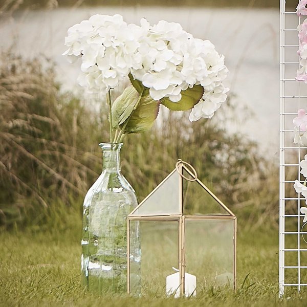 Kunstige blomster - Hortensia - Hvit Kunstige blomster - Hortensia - Hvit
