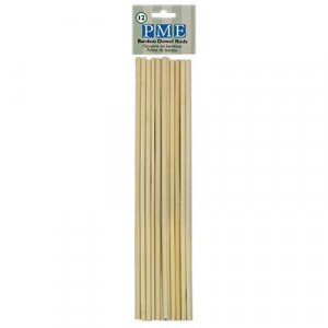 Bambuspinner til kakebygging - 12 stk - 30 cm - PME