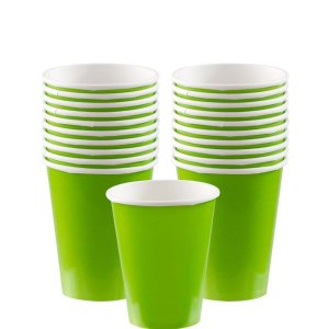 Pappkopper - Lime - 8-pakning Pappkopper - Lime - 8-pakning