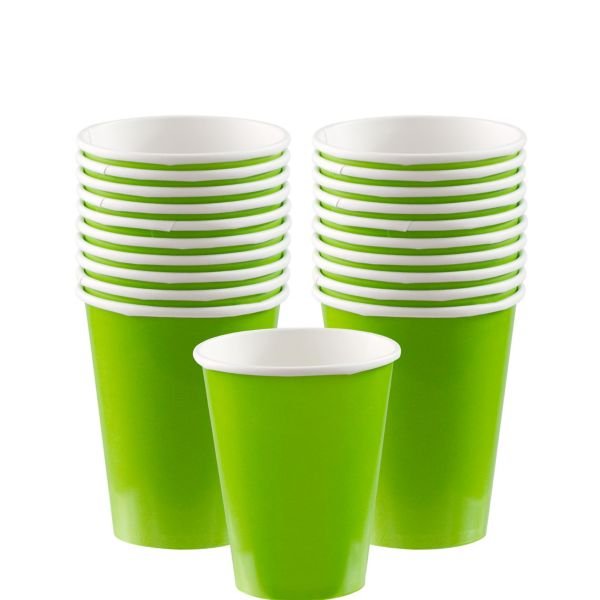 Pappkopper - Lime - 8-pakning Pappkopper - Lime - 8-pakning