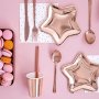Desserttallerkener - Stjerne - Roségull - 6-pakning Desserttallerkener - Stjerne - Roségull - 6-pakning