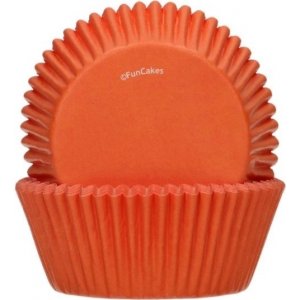 Muffinsformer - Oransje - 48-pakning