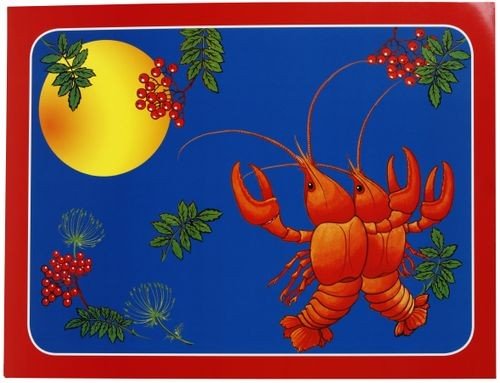 Bordbrikker - Kreps - Midnatt - 4-pakning Bordbrikker - Kreps - Midnatt - 4-pakning