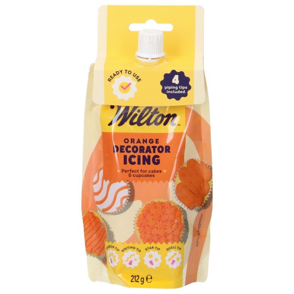 Wilton-glasur - Appelsin - 212 g Wilton-glasur - Appelsin - 212 g