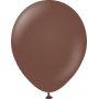 Ballonger ensfargede - Premium 30 cm - Sjokoladebrune - 10-pakning
