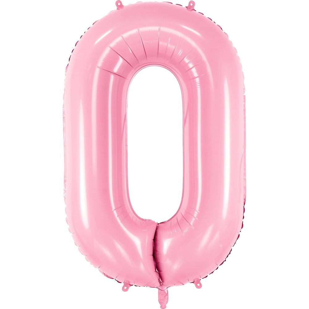 Tallballong – Rosa – 86 cm – Tall: 0 – Tallballonger, Ballonger