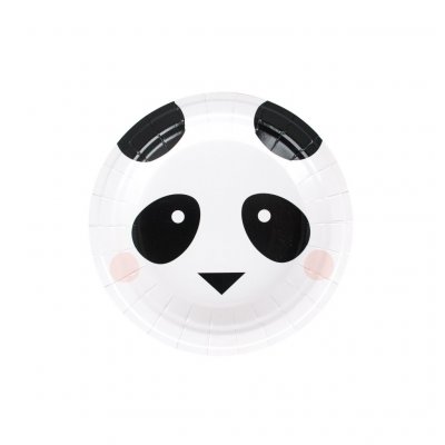 Desserttallrikar - Mini Panda