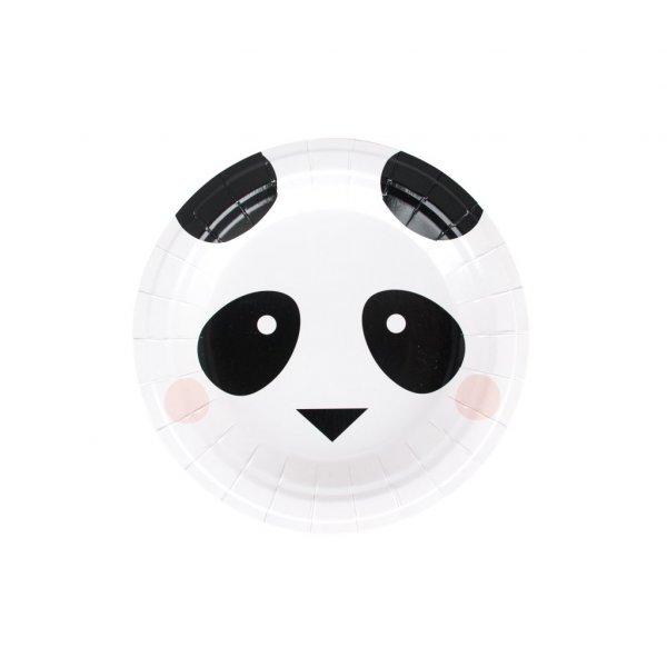 Dessertfat - Mini Panda - 8-pakning