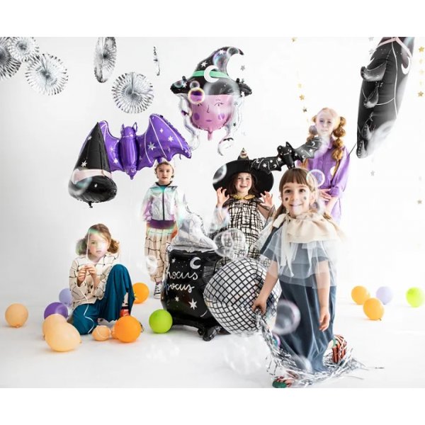 Folieballong - 119,5 x 44,5 cm - Stor flaggermus Folieballong - 119,5 x 44,5 cm - Stor flaggermus