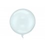 Rund ballong - Gjennomsiktig blå - 40 cm Rund ballong - Gjennomsiktig blå - 40 cm