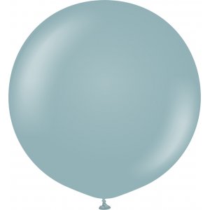 Ballonger ensfarget - Premium 90 cm - Storm - 2-pakning