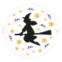 Sjablon - Heks - 25 - cm - Halloween