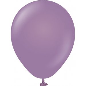 Miniballonger ensfarget - Premium 13 cm - Lavendel