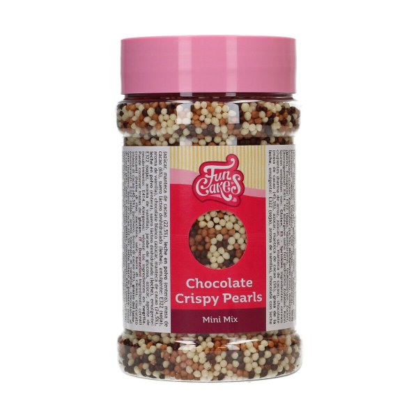 Spr� sjokoladeperler Mini Mix 175 g - FunCakes