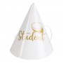 Partyhattar - Student - Vit/Guld