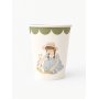 Papirkopper - Hagefest - Blomst - Lavendelbl� - 8-pakning