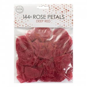 Roseblader - Mørkerød - 144-pakning Roseblader - Mørkerød - 144-pakning