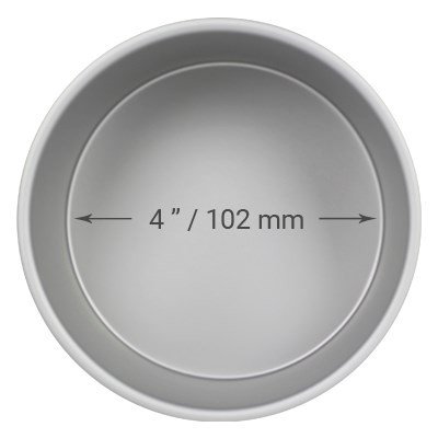 Rund kakeform - PME - Ø 10, 10 cm høy Rund kakeform - PME - Ø 10, 10 cm høy