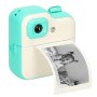 Instantkamera med termisk skriver 24MP 32GB SD-kort gr�nn - inkl. 3 papirruller