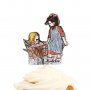 Cake Toppers - Madicken 8-pakning 10cm Cake Toppers - Madicken 8-pakning 10cm