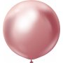Ballonger ensfargede - Premium 60 cm - Rosa Krom - 2-pakning