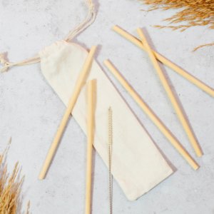 Sugerr - gjenbrukbare - Sass & Belle - Bambus - 6-pakning