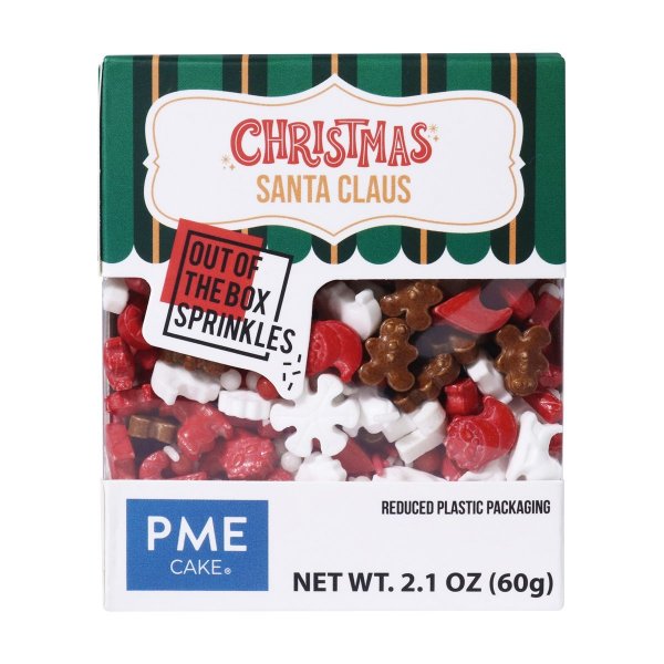 Str�ssel - Jul - Ut av esken Julenissen - 60 g - PME