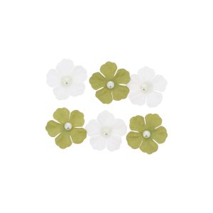 Dekorative blomster - Blomster - 6-pakning