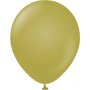 Ballonger ensfargede - Premium 30 cm - Olivengrnn - 10-pakning