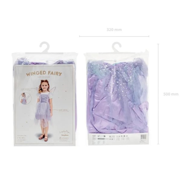 Fe med vinger - Kostyme - 116-128 cm (5-8 �r)