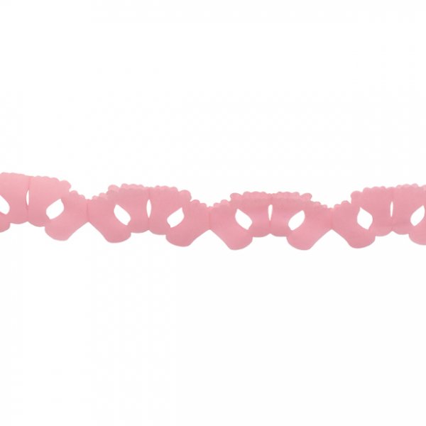 Girlander - Babyftter - Lys rosa