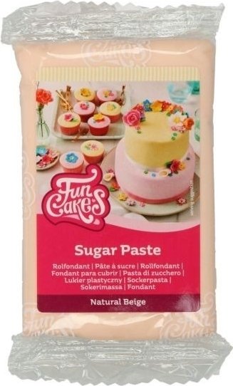 Sukkerpasta - Naturlig Beige Sukkerpasta - Naturlig Beige