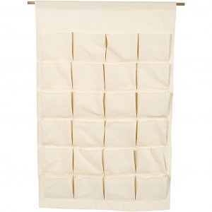 Adventskalender - Hengende med 24 lommer - Natur