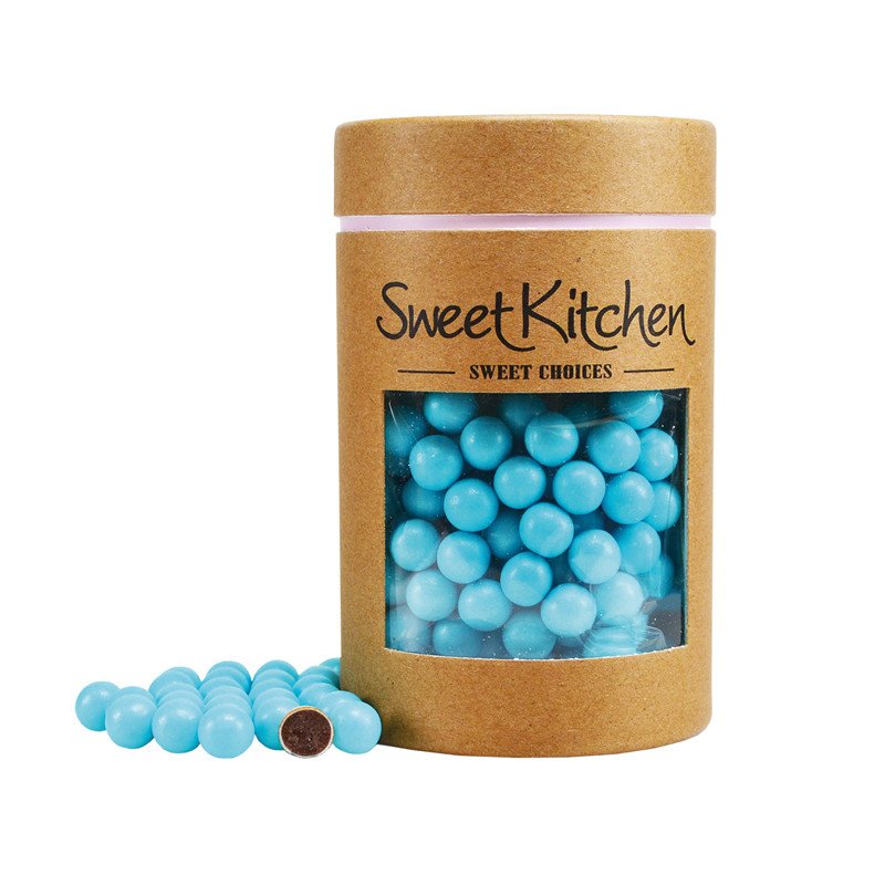 Sjokoladekuler - Blå - Diameter ca. 1 cm - SweetKitchen - 70 g - Sjokoladeperler, Sprinkles