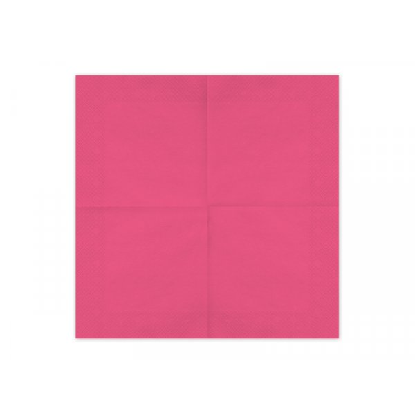 Servietter - Mørk rosa Servietter - Mørk rosa