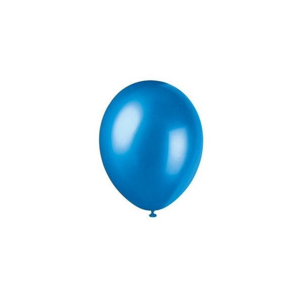 50-pakning blå metalliske ballonger 50-pakning blå metalliske ballonger