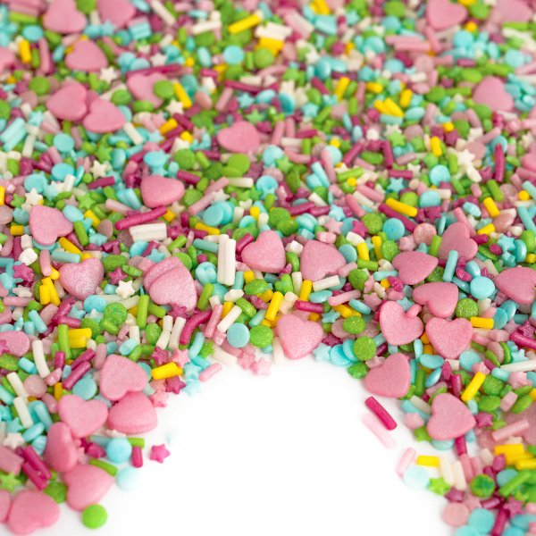 Str�blanding - Party Explosion - Sukkerfri og vegansk - Super Streusel - 90g