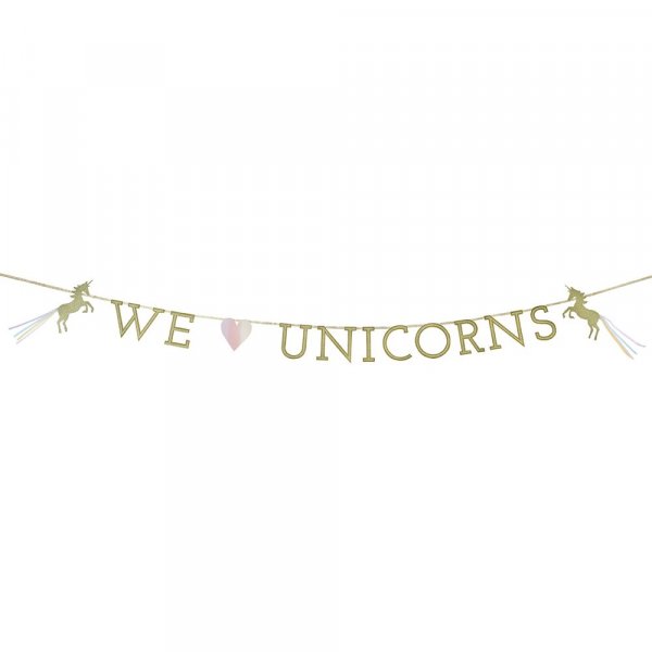 Girland - Vi elsker enhjørninger Girland - Vi elsker enhjørninger