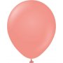 Ballonger ensfargede - Premium 30 cm - Korall - 10-pakning