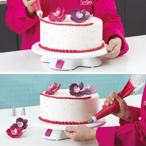 Svingplate - Decora - Hvit Svingplate - Decora - Hvit