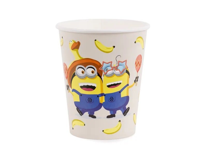 Papirkopper - Minions - 6-pakning - Papirkopper til fester