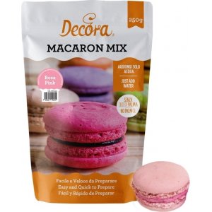 Bakemiks - Makroner - Rosa - 250g