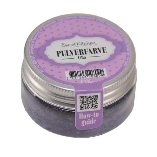 Pulvermaling – Lilla – SweetKitchen – 4 g – Pulverlakkering, Kolorist