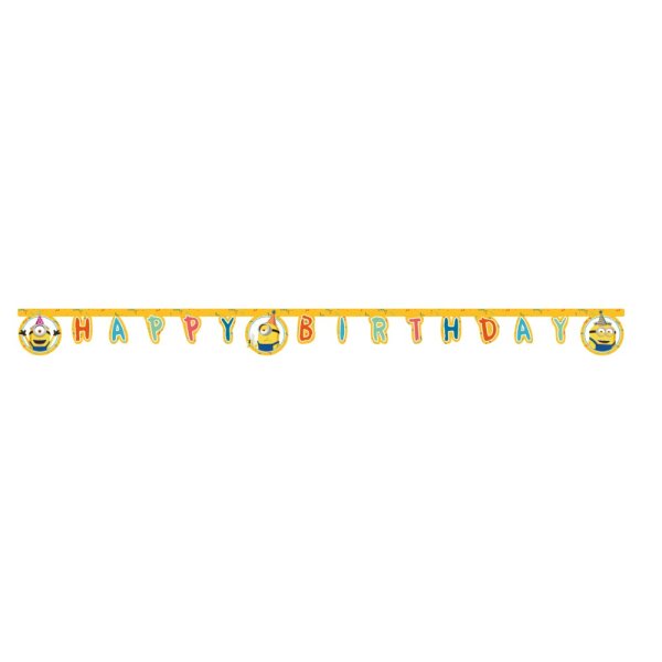 Garland - Minions: Grus oppgang - Gratulerer med dagen Garland - Minions: Grus oppgang - Gratulerer med dagen