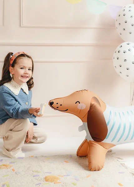 Folieballong - Hund "Dachshund" - 89 x 58 cm Folieballong - Hund "Dachshund" - 89 x 58 cm