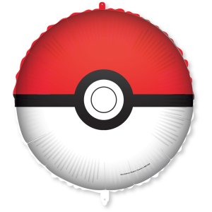 Folieballong - Pokémon Pokeball - 46 cm Folieballong - Pokémon Pokeball - 46 cm