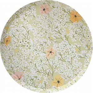Papptallerkener - Ditsy Floral - 8-pakning